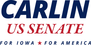 Carlin for US Senate Logo